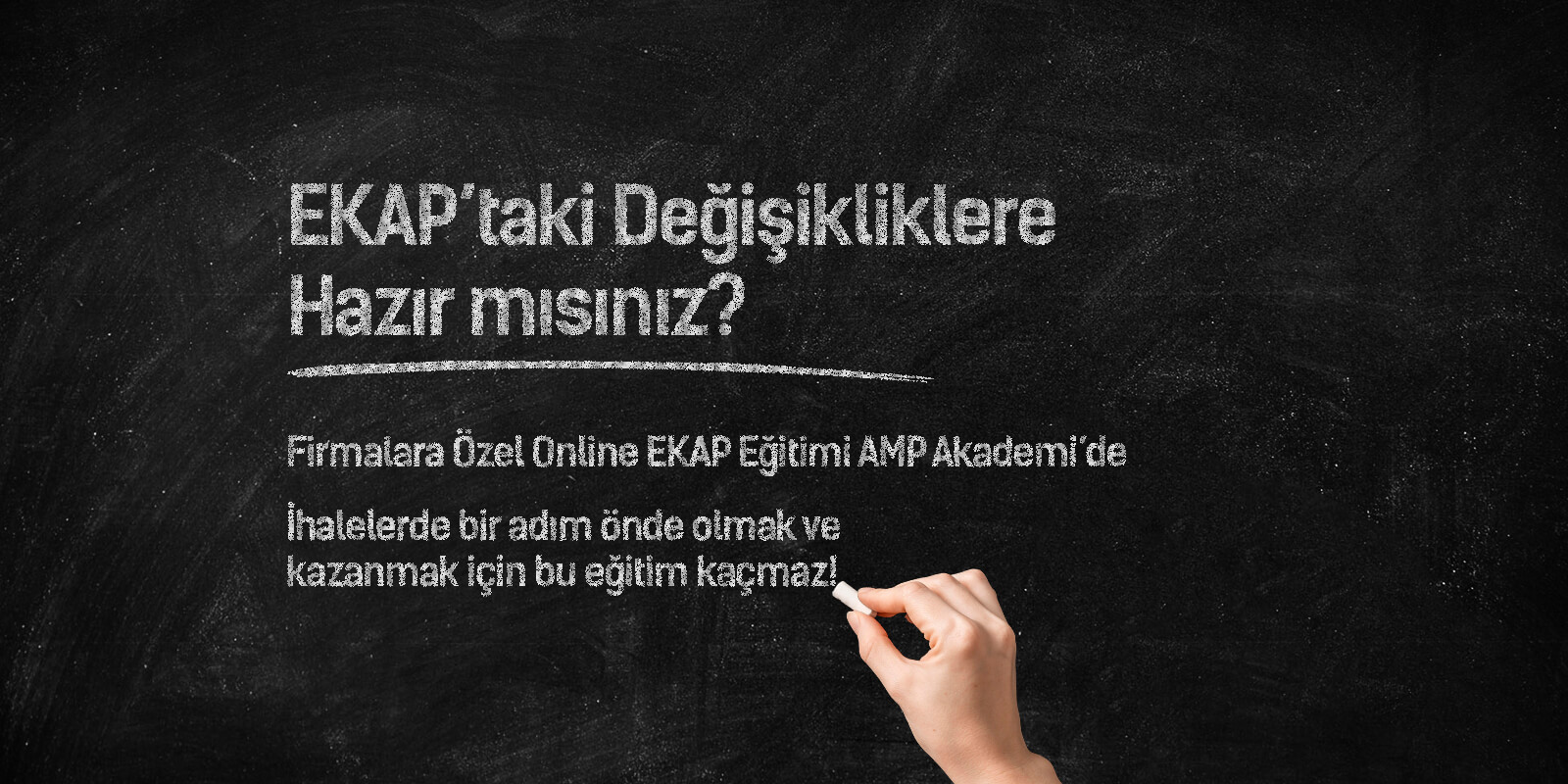 Firmalara Özel Online EKAP Eğitimi AMP Akademi’de 